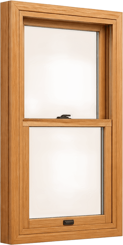 Wood replacement window