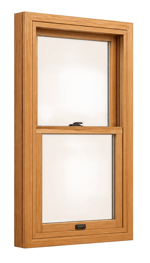 Wood replacement window